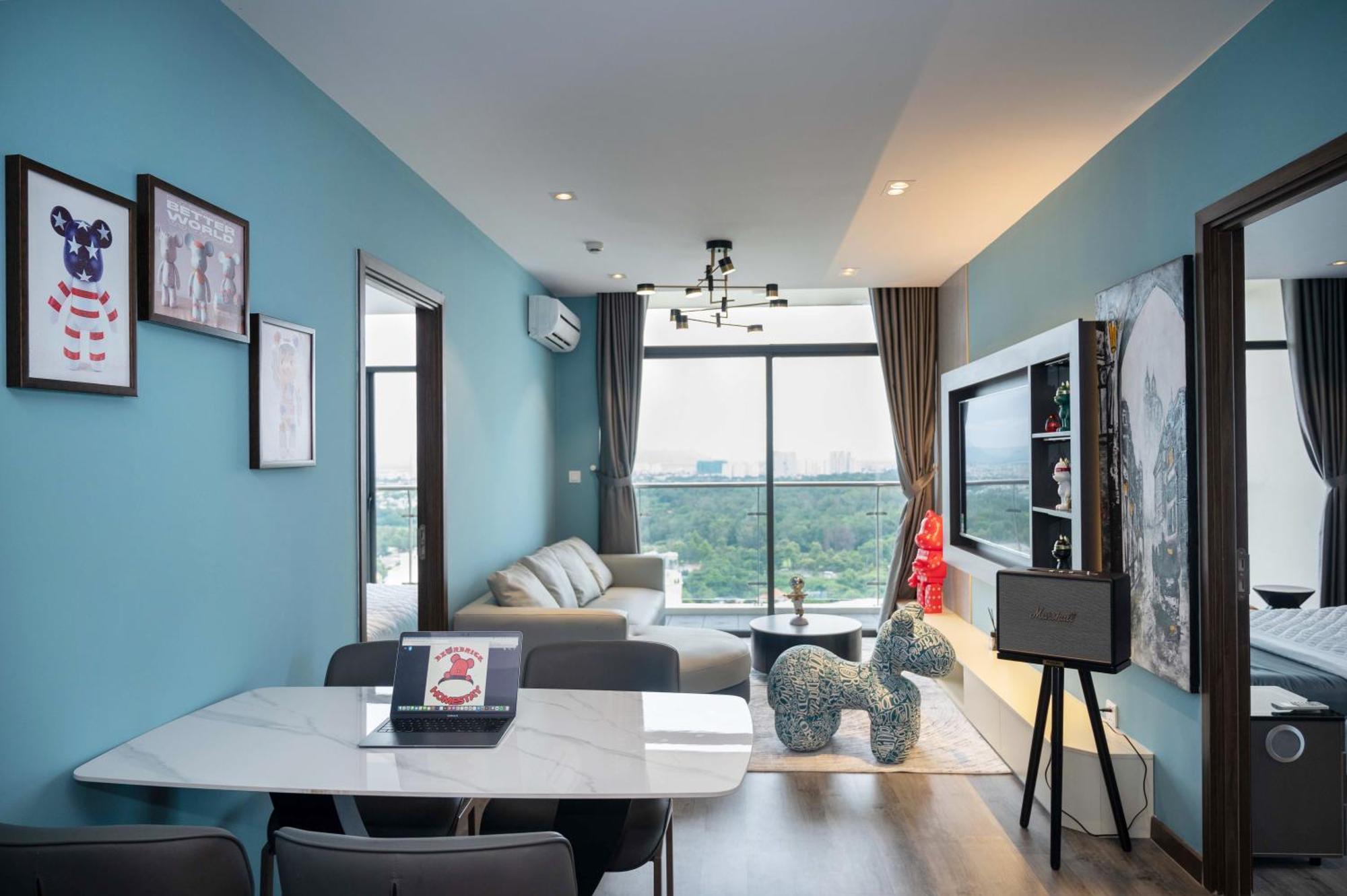 Bearbrick Homestay Near Beach, Csj Tower Apartment Vũng Tàu Eksteriør billede