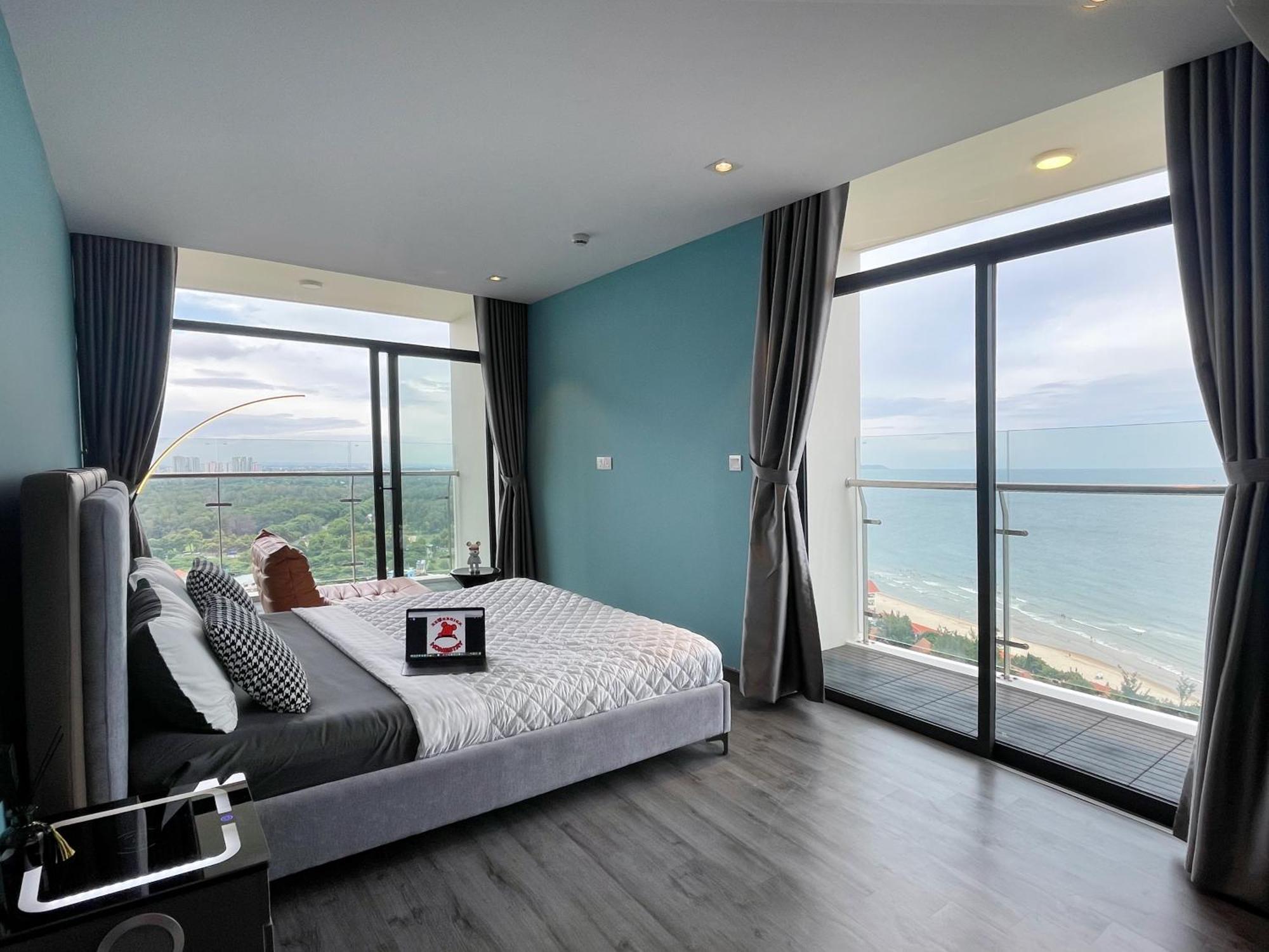 Bearbrick Homestay Near Beach, Csj Tower Apartment Vũng Tàu Eksteriør billede
