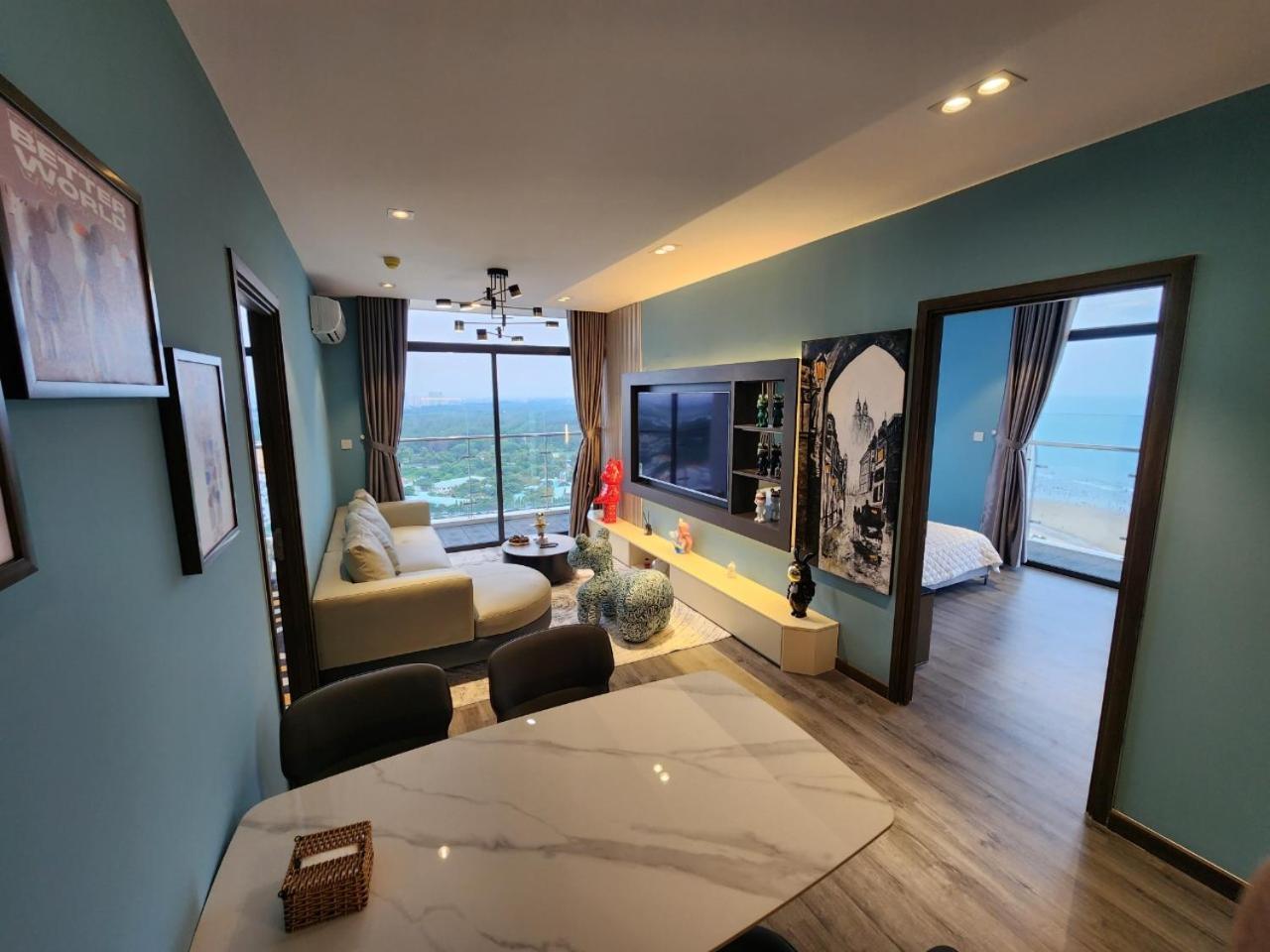Bearbrick Homestay Near Beach, Csj Tower Apartment Vũng Tàu Eksteriør billede