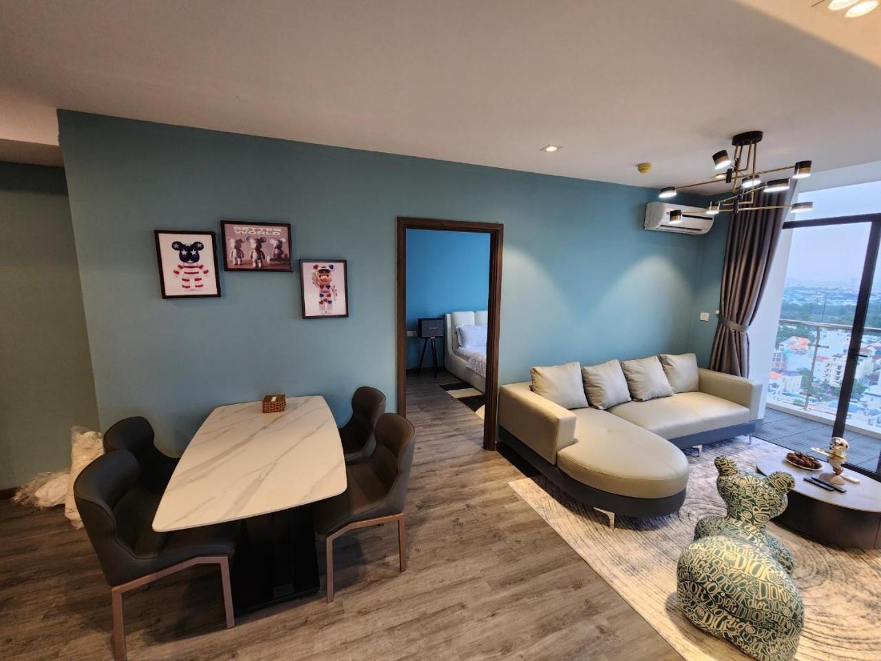Bearbrick Homestay Near Beach, Csj Tower Apartment Vũng Tàu Eksteriør billede