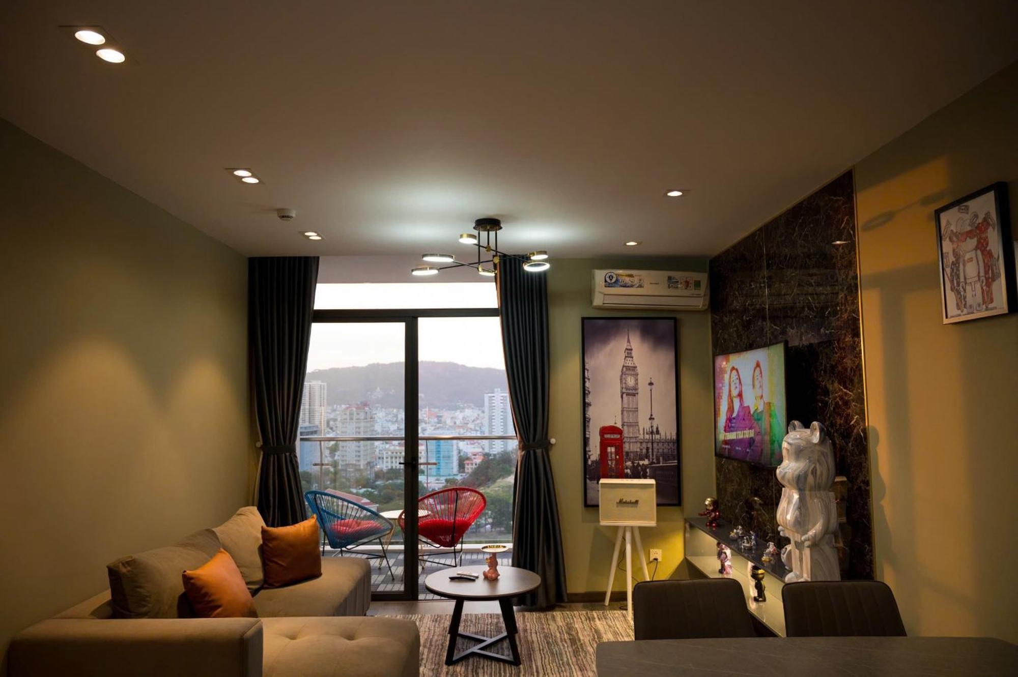 Bearbrick Homestay Near Beach, Csj Tower Apartment Vũng Tàu Eksteriør billede
