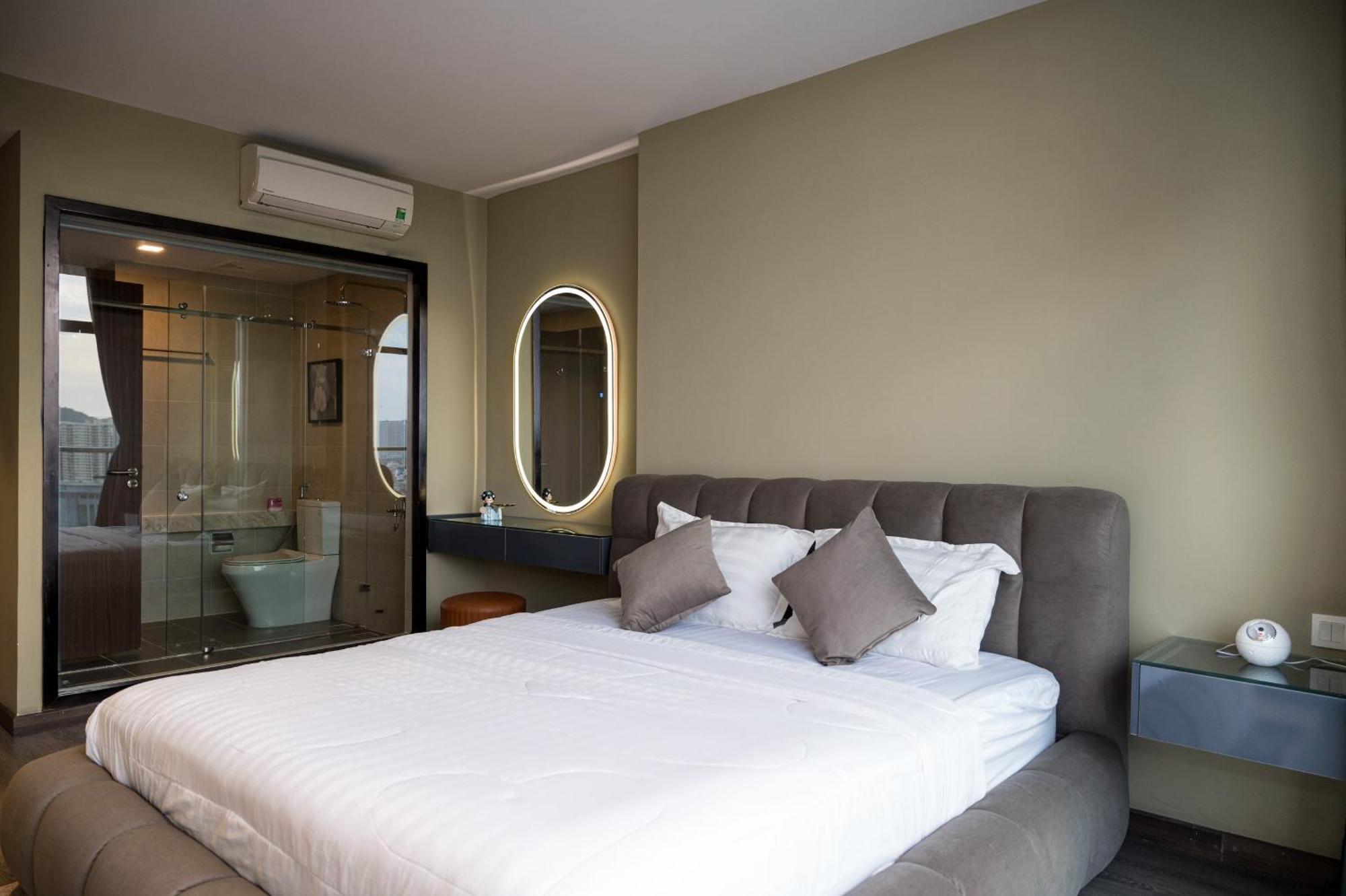 Bearbrick Homestay Near Beach, Csj Tower Apartment Vũng Tàu Eksteriør billede