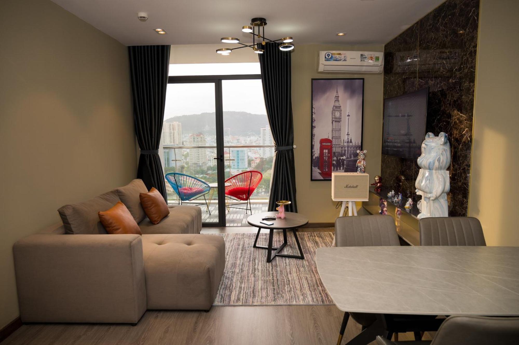 Bearbrick Homestay Near Beach, Csj Tower Apartment Vũng Tàu Eksteriør billede