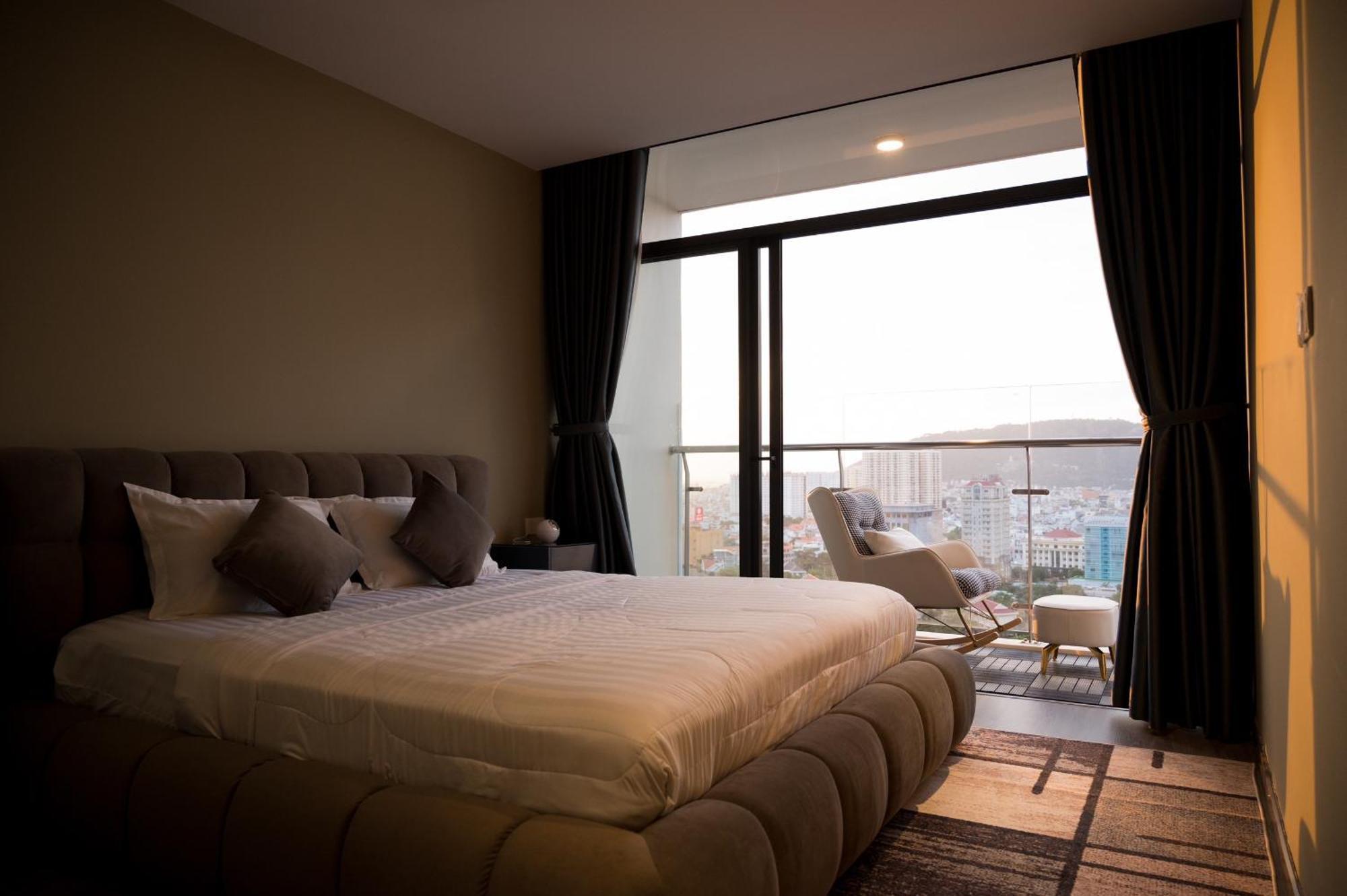Bearbrick Homestay Near Beach, Csj Tower Apartment Vũng Tàu Eksteriør billede