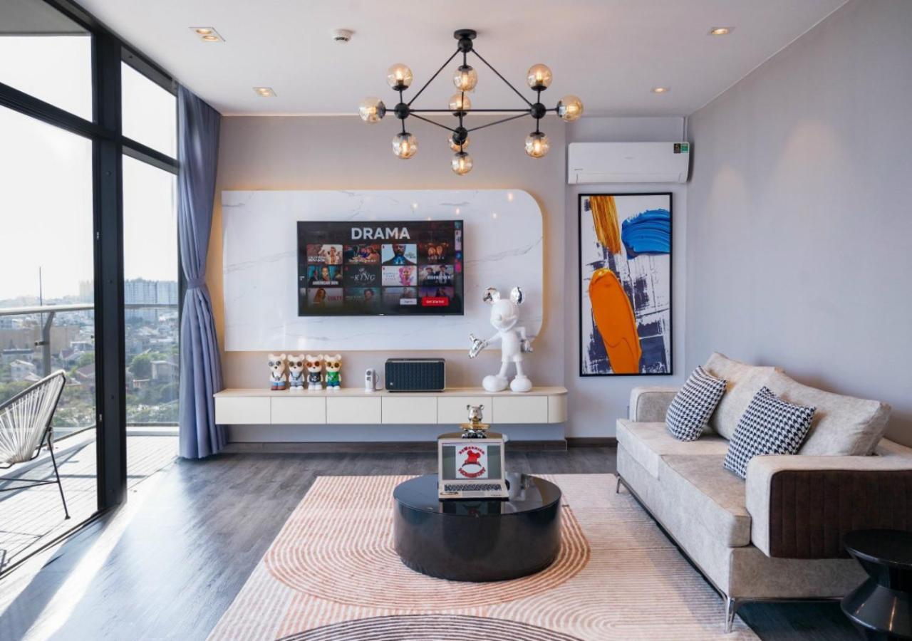 Bearbrick Homestay Near Beach, Csj Tower Apartment Vũng Tàu Eksteriør billede