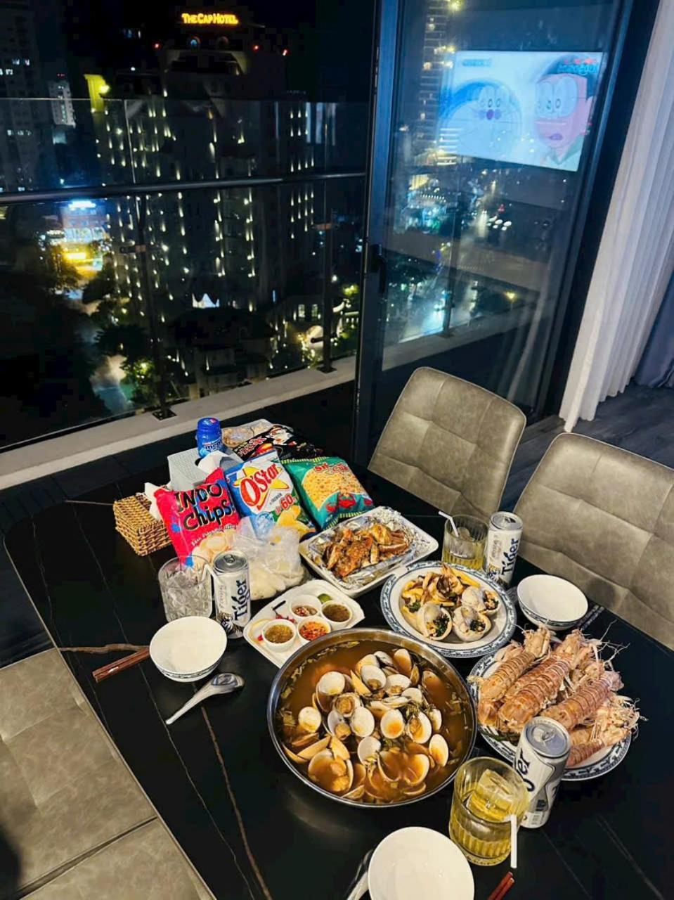 Bearbrick Homestay Near Beach, Csj Tower Apartment Vũng Tàu Eksteriør billede
